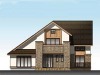小屋裏を設けた住宅外観