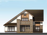 小屋裏を使った住宅