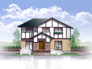間取りの外観