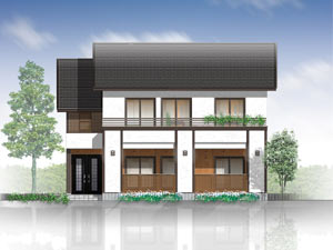 間取りの外観