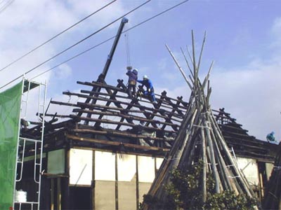 解体作業