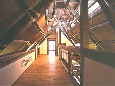 合掌造り（屋根部）