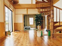 国産杉の住宅１